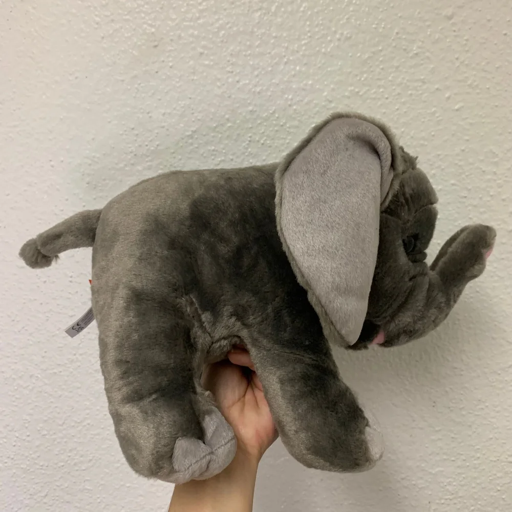 Wild Republic Stuffed Elephant Pittsburgh Zoo Stuffed Animal Plush Toy Realistic - Picture 5 of 10